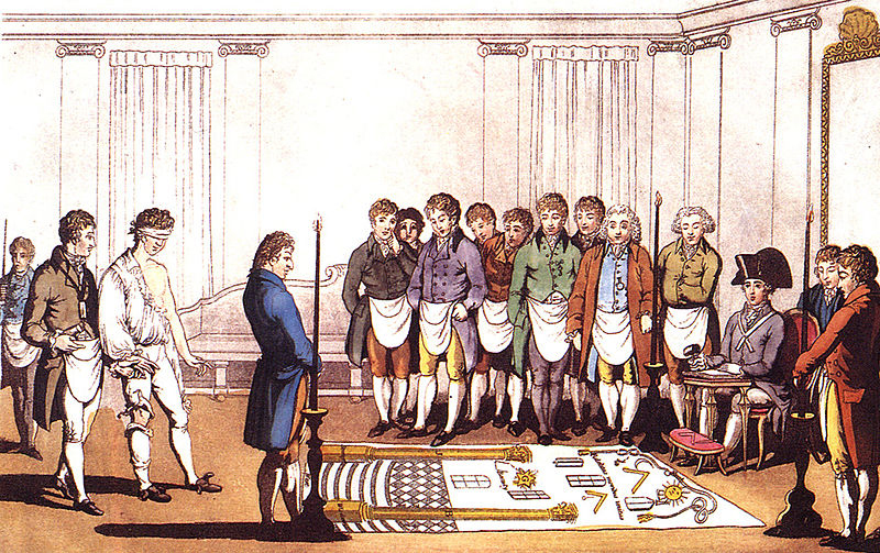 Stich: Initiation eines Suchenden - von wikipedia.org Stich: Initiation eines Suchenden